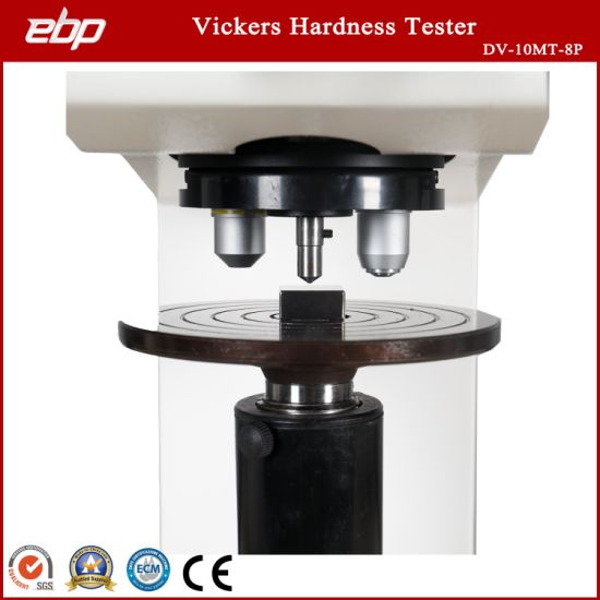 Hv0.3 Hv10 Manual Turret Digital Vickers Hardness Testing Machine