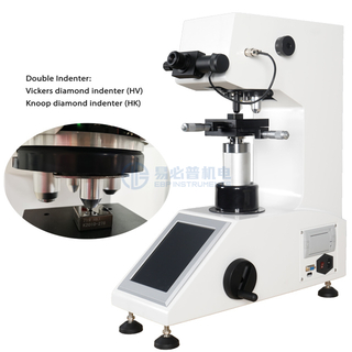 Double Indenter Microhardness Tester With Vickers And Knoop Indenter DVK-1AT