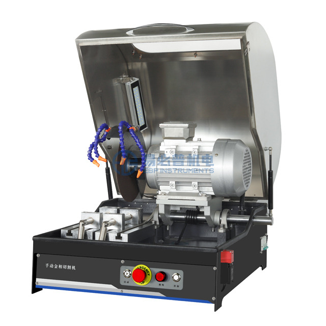Metallographic Abrasive Cut-off Machine Manual Cutter Machine QG-60C / 80C / 100C