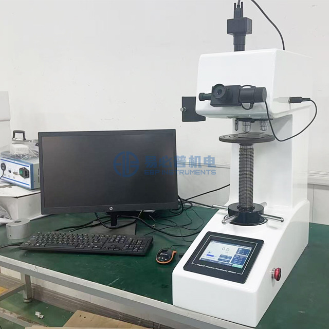 5 Positions Motorized Turret Vickers Knoop Hardness Tester for Metal And Glass