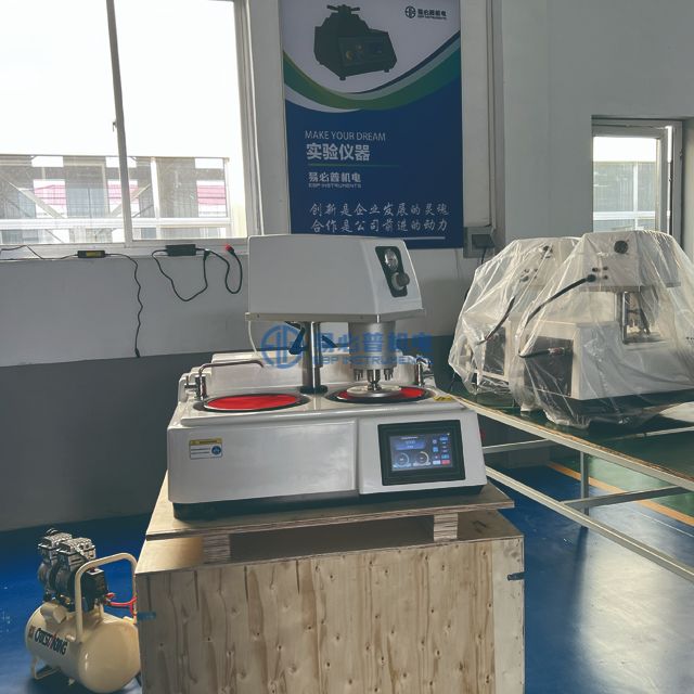 Fully Automatic Pneumatic Grinding & Polishing Machine for Lab & Industrial Use