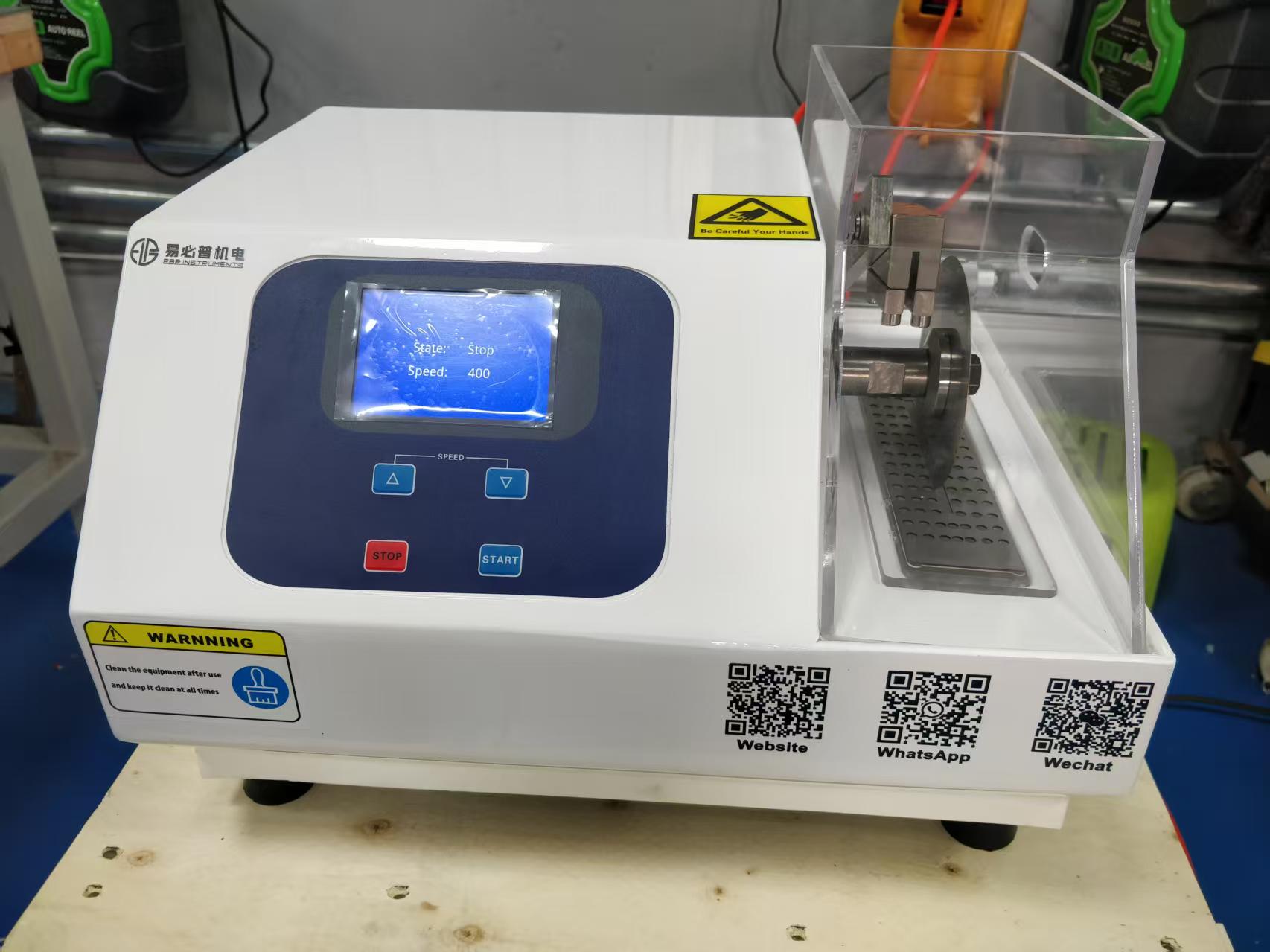 Precision metallographic sample cutting machine