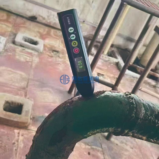 Electromagnetic Acoustic Ultrasonic Thickness Gauge with EMAT Probe Thickness Measurement