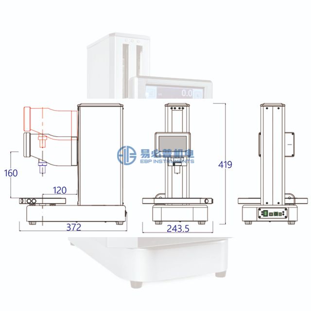 Fully Automatic Shore Hardness Tester A D OO Durometer