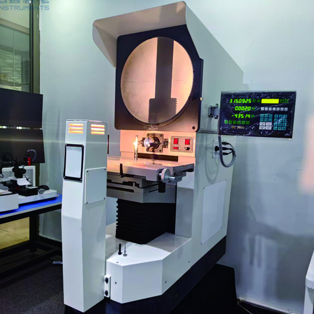 Precision Horizontal Profile Projector High Accuracy Measurement EYP-200H / 250H Optical Comparator