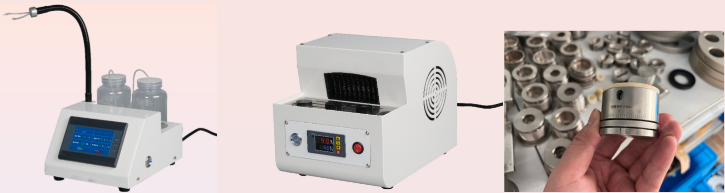 Dosing system metallography
