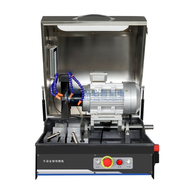 Metallographic Abrasive Cut-off Machine Manual Cutter Machine QG-60C / 80C / 100C